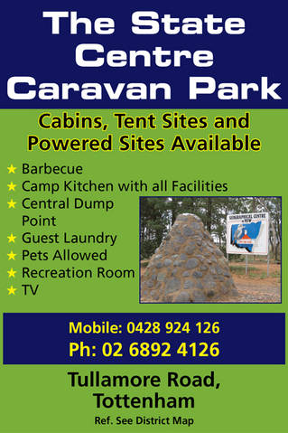 Tottenham NSW Accommodation Main Beach