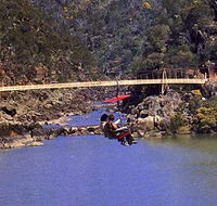 Launceston Cataract Gorge  Gorge Scenic Chairlift - Accommodation Main Beach