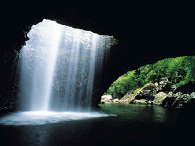 Natural Bridge, Springbrook National Park - Accommodation Main Beach 0