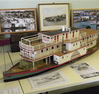 Wentworth Model Paddlesteamer Display - Accommodation Main Beach