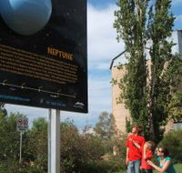 Worlds Largest Virtual Solar System Drive - Accommodation Main Beach