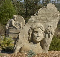 Heritage Sculptures at Pensioners Hill Lookout - Accommodation Main Beach
