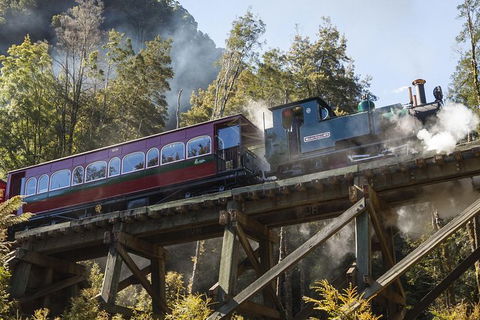 West Coast Wilderness Railway: Queenstown Explorer From Strahan - Accommodation Main Beach 2