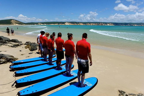 Rainbow Beach Surf School: 2 Hour Main Beach Surf Lesson - Accommodation Main Beach 1