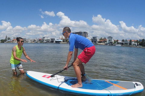 Stand Up Paddle Lesson - Accommodation Main Beach 10