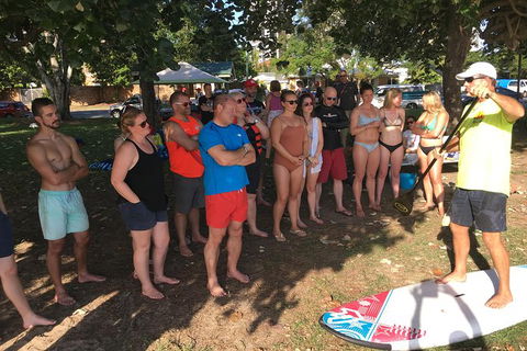 Stand Up Paddle Lesson - Accommodation Main Beach 7