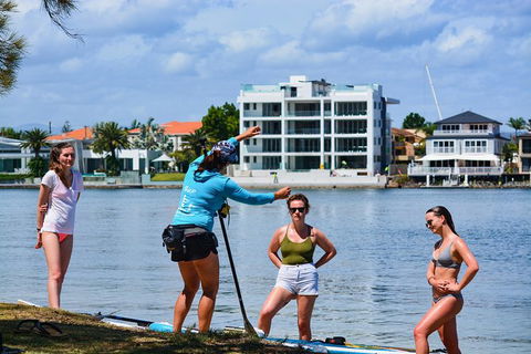 Stand Up Paddle Lesson - Accommodation Main Beach 8