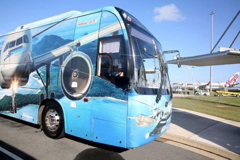 Adult Return Airport Transfer Whitsunday Coast Airport To Airlie Beach - Accommodation Main Beach 1