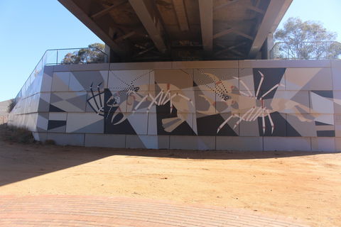 Berri Bridge Mural - Accommodation Main Beach 0