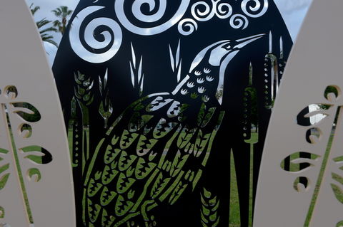 Lyrics, Landscapes And Lintels - Leeton Public Art Trail - Accommodation Main Beach 2