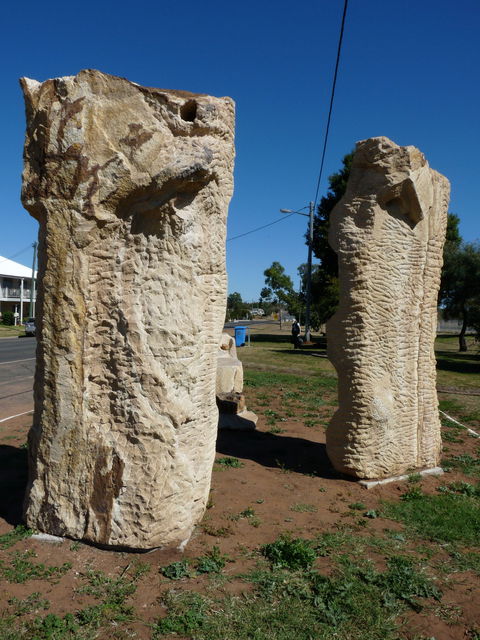Fossilised Forrest Sculptures - Accommodation Main Beach 0