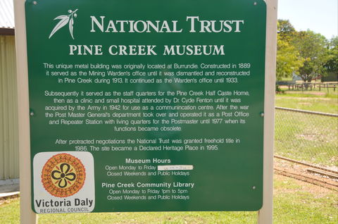 Pine Creek Post Office And Repeater Station - Accommodation Main Beach 2
