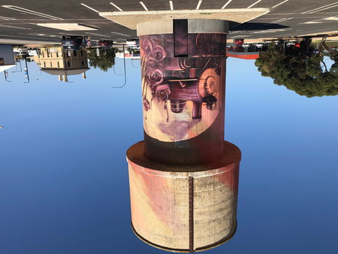 Kadina Water Tower Mural - Accommodation Main Beach 1