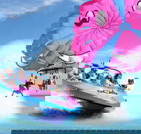 Gold Coast Tandem Parasail  V8 Jetboat Combo - 1 Location - Accommodation Main Beach