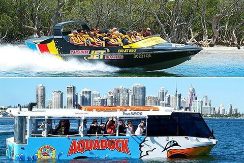 Express Jet Boat Ride + Aquaduck - Accommodation Main Beach 0
