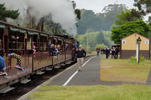 Day Tour Of Yarra Valley Puffing Billy And Rayners Orchard - Accommodation Main Beach 0