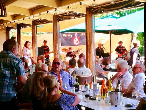 Angas Plains Wines Live In The Vines, With The Band -Wisky Jak - Accommodation Main Beach 1