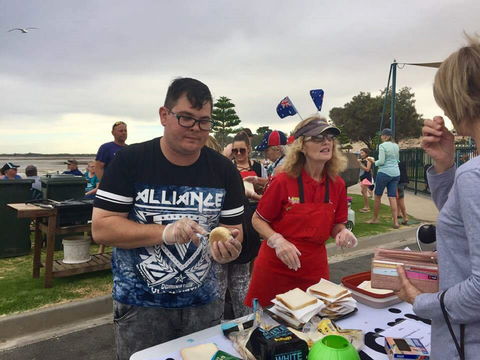 Australia Day BBQ Breakfast,  Moonta Bay - Accommodation Main Beach 2
