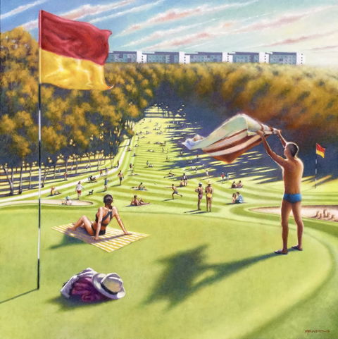 Adelaide Parklands Art Prize  Finalists Exhibition & Sale 2020 - Accommodation Main Beach 2