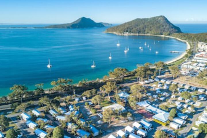 Shoal Bay NSW Accommodation Main Beach