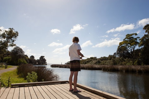 Lorne Foreshore Caravan Park - Accommodation Main Beach 1