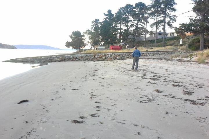 Dennes Point TAS Accommodation Main Beach