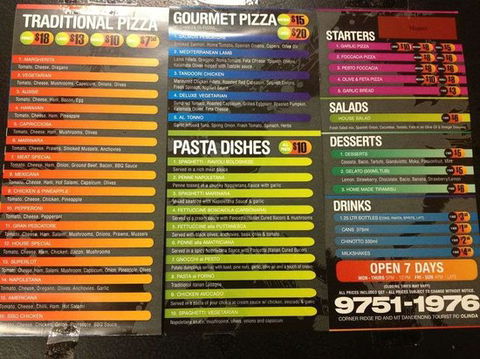 Olinda Pizza & Take Away - Accommodation Main Beach 0