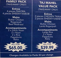 Taj Mahal Indian Restaurant - Accommodation Main Beach