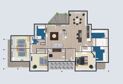 Grandview Accommodation - The Elm Tree Apartments - Accommodation Main Beach 32