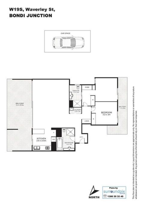 The Junction Palais - Modern And Spacious 2BR Bondi Junction Apartment Close To Everything - Accommodation Main Beach 5