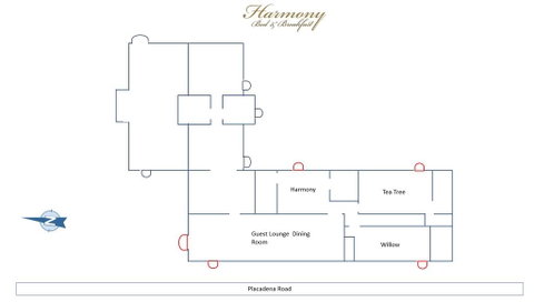 Harmony Bed & Breakfast - Accommodation Main Beach 1
