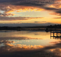 Reflections on Merimbula Lake - Accommodation Main Beach