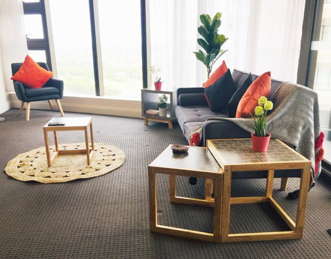 Stylish 2BR With Stunning Views - Sydney Olympic Park - Accommodation Main Beach 1
