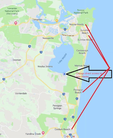 Lake Weyba Noosa Lodge & Kangaroos - Accommodation Main Beach 25