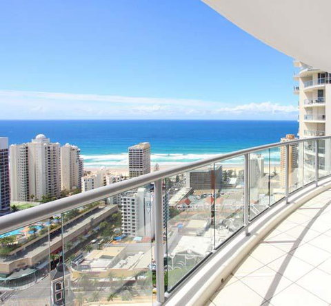Beach Stay - Ocean & Riverview Resort Chevron Renaissance Central Surfers Paradise - Accommodation Main Beach 0