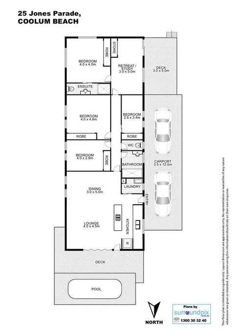 Beach House On Jones Parade, Central Coolum Beach - Accommodation Main Beach 16