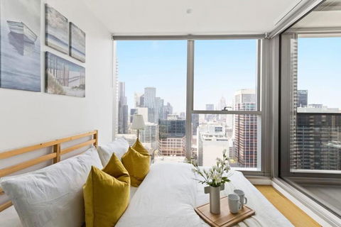 A Comfy 2BR Apt W City Views Near Southern Cross - Accommodation Main Beach 4
