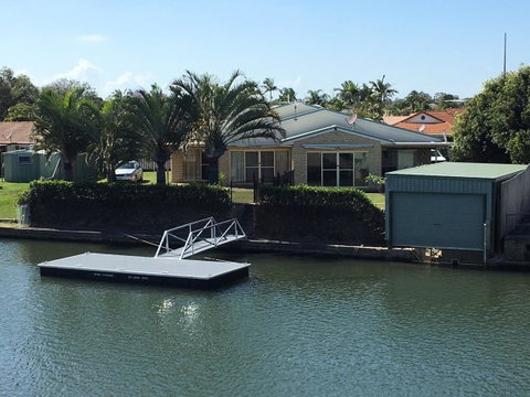 Private Canal Duplex With Pontoon - Oleander Drive, Bongaree - Accommodation Main Beach 0