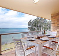 3 'Pelican Sands' 83 Soldiers Point Rd - stunning waterfront unit with magical water views  air conditioning - Accommodation Main Beach
