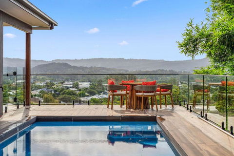 Hillside Hideaway - Hinterland Escape With Panoramic Views - Accommodation Main Beach 0