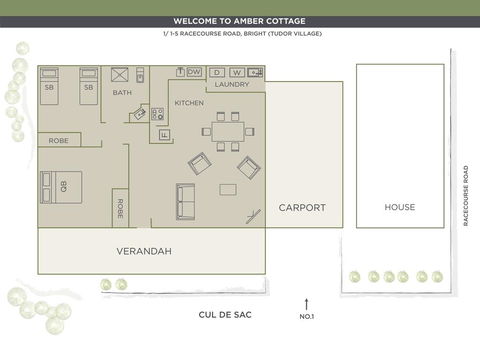 Amber Cottage - Accommodation Main Beach 1