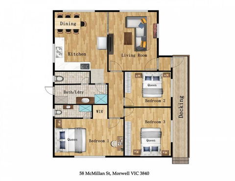 Morwell Pet Friendly 3BR Retreat Free Parking Netflix - Accommodation Main Beach 2