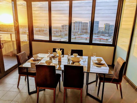 Rhodes Two Bedroom Apartment With Fantastic Water View - Accommodation Main Beach 0