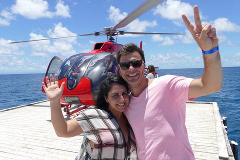 Full Day Reef Cruise Including 10 Minute Heli Scenic Flight: Get High Package - Accommodation Main Beach 0