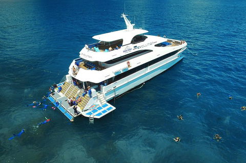 Great Barrier Reef Scenic Helicopter Tour And Cruise From Cairns - Accommodation Main Beach 0