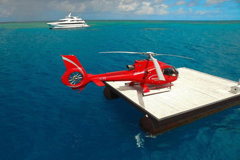 Great Barrier Reef Scenic Helicopter Tour And Cruise From Cairns - Accommodation Main Beach 5