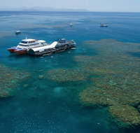 Cruise to Moore Reef Pontoon and Return Helicopter Flight from Cairns - Accommodation Main Beach