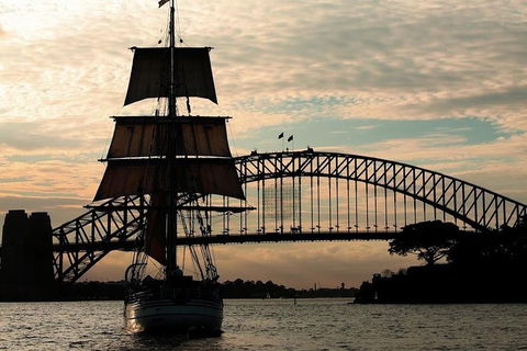 Sydney Harbour Tall Ship Twilight Dinner Cruise - Accommodation Main Beach 1