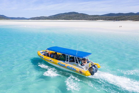 Great Barrier Reef Scenic Flight And Ocean Rafting Whitehaven Beach Day Trip - Accommodation Main Beach 5