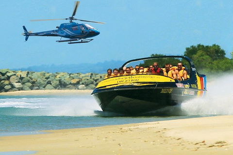 Jet-Boat Ride And Helicopter Flight From The Gold Coast - Accommodation Main Beach 3